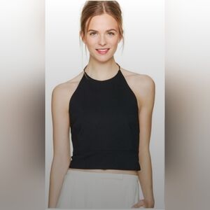 Wilfred Black Crop Top